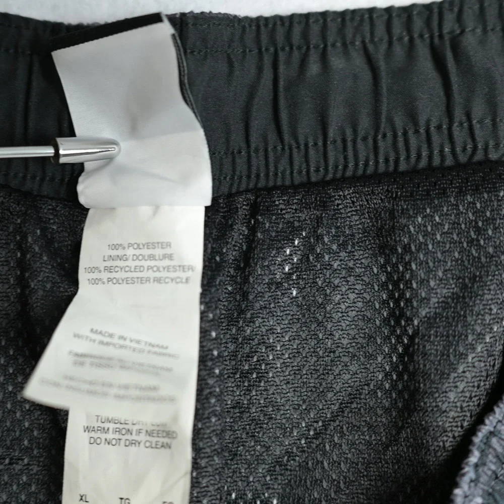 Nike Mens Camo Swim Trunks XL Grey Neon Yellow NESS5338 Board Shorts Lined - Picture 12 of 15